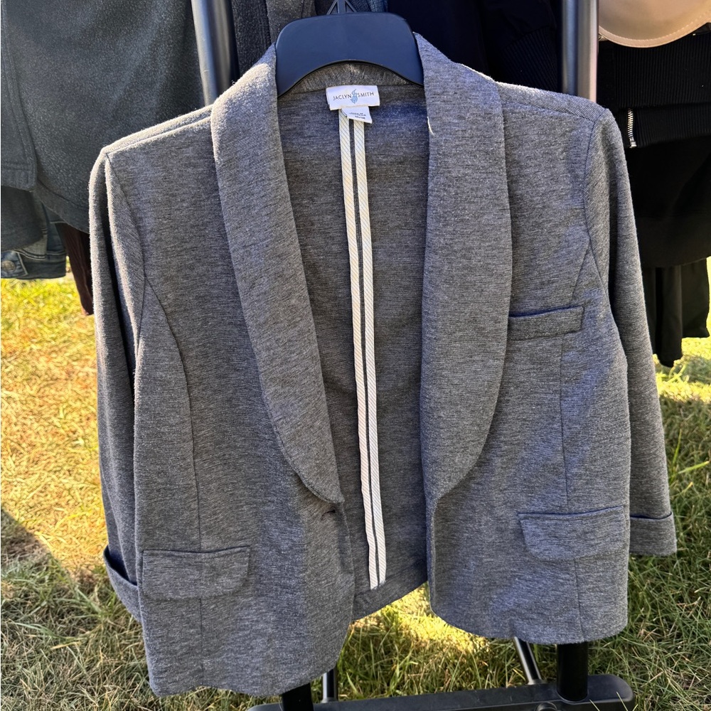 JACLYN SMITH Charcoal Women's Blazer